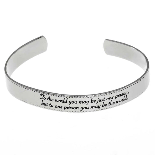 You Mean The World Cuff Bracelet