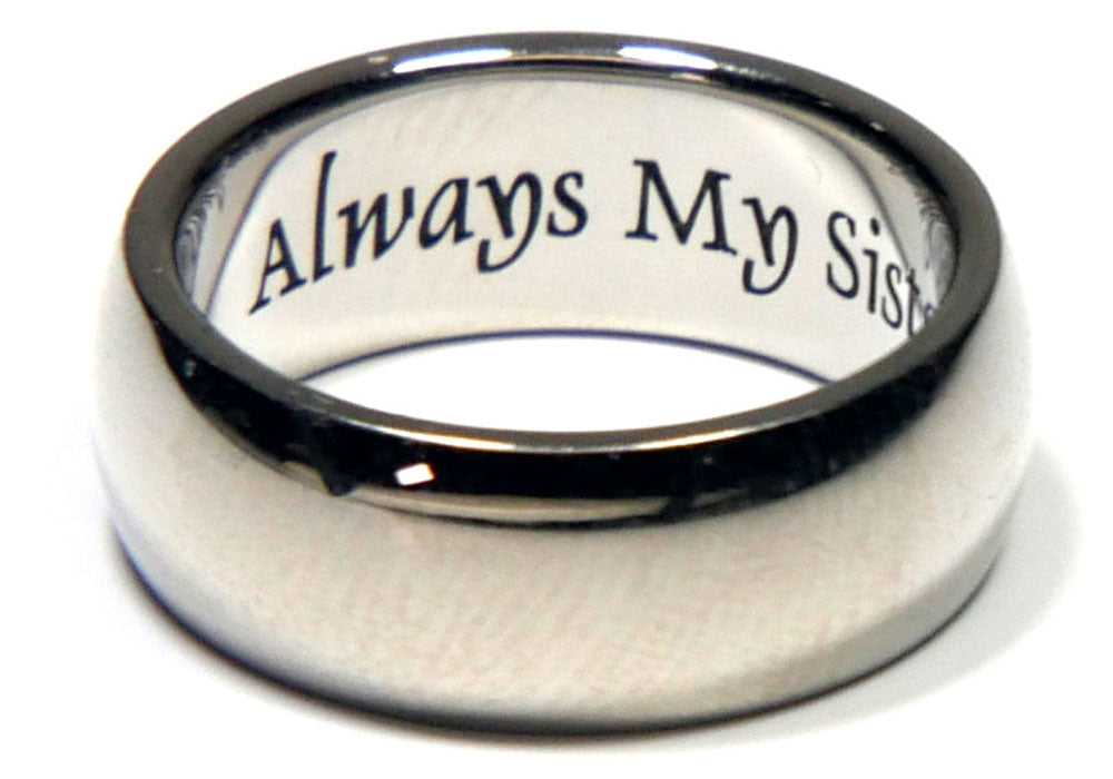 Domed Always Sisters Ring