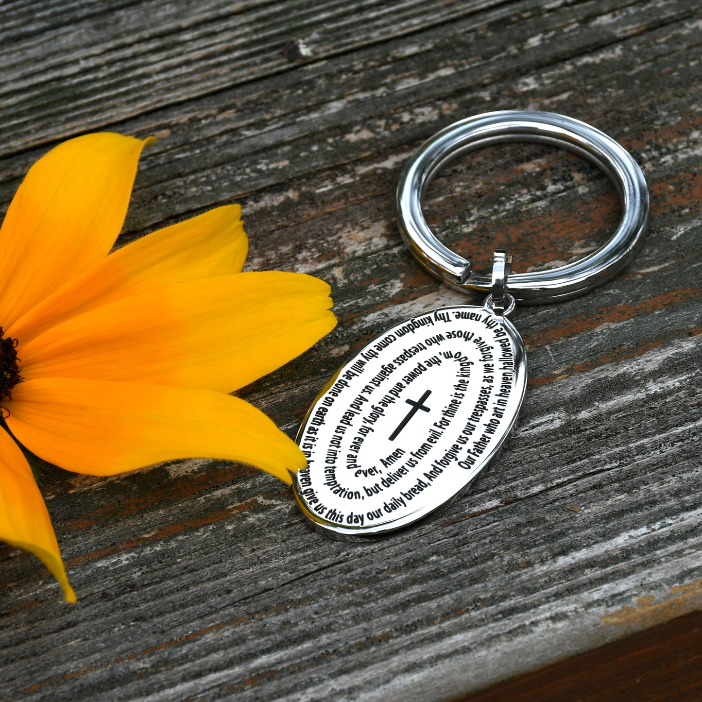 LORD'S PRAYER KEYRING