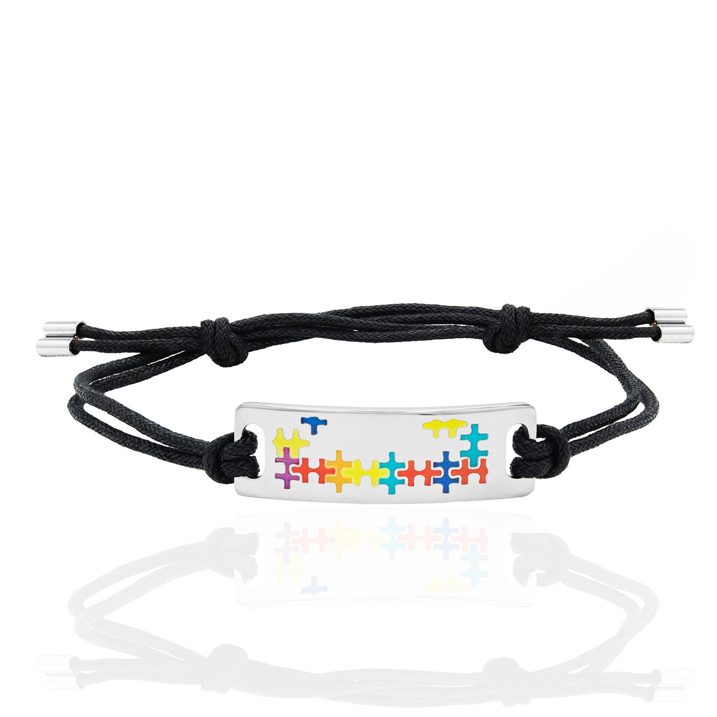 Autism Awareness Puzzle Piece Bracelet Stainless Steel