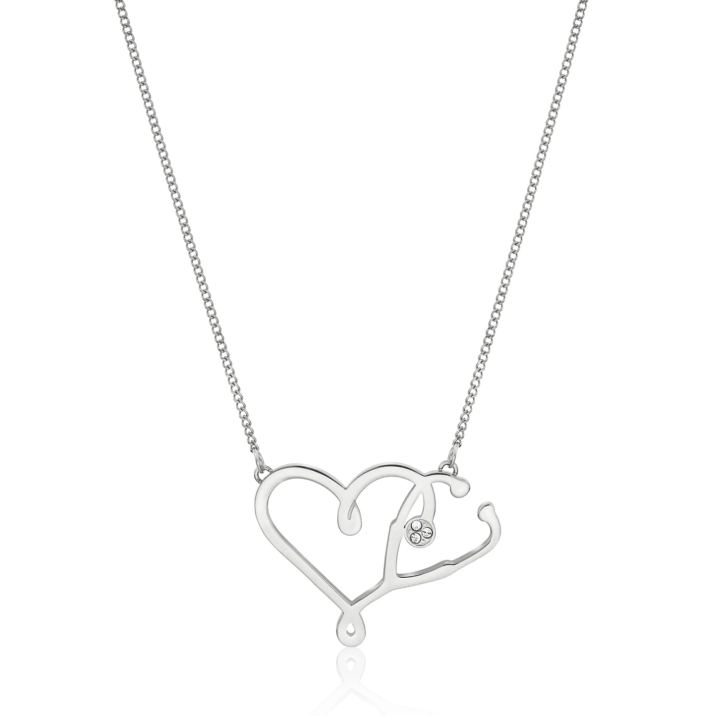 necklace-nurse jewelry-stethoscope jewelry-medical jewelry