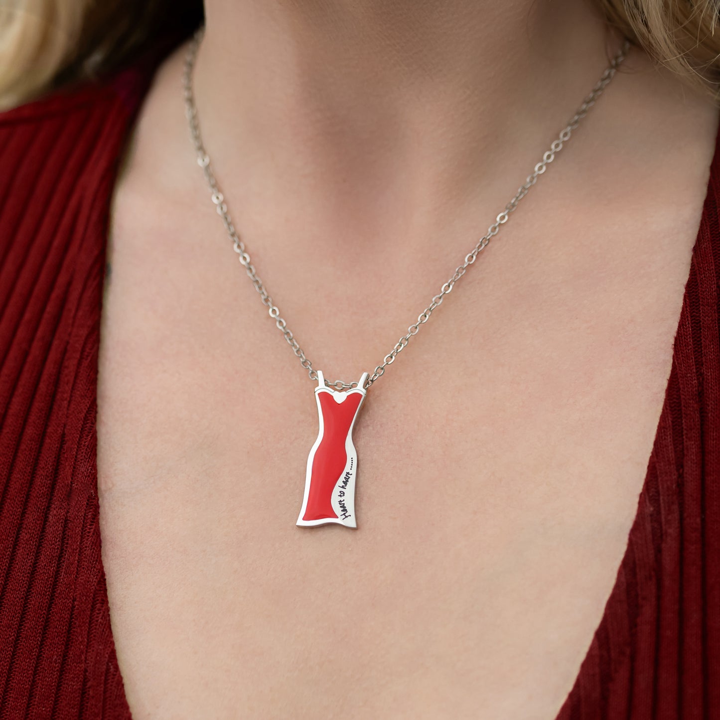 red dress pendant Gold Shell Pendant Necklace - All Jewelry
