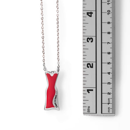 red dress pendant Gold Shell Pendant Necklace - All Jewelry