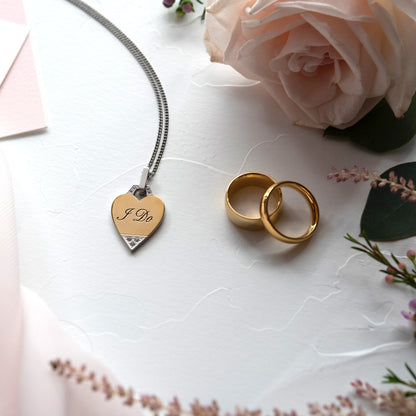 5MM Polished Gold Ion Plated Stainless Steel Dome Wedding Band Ring