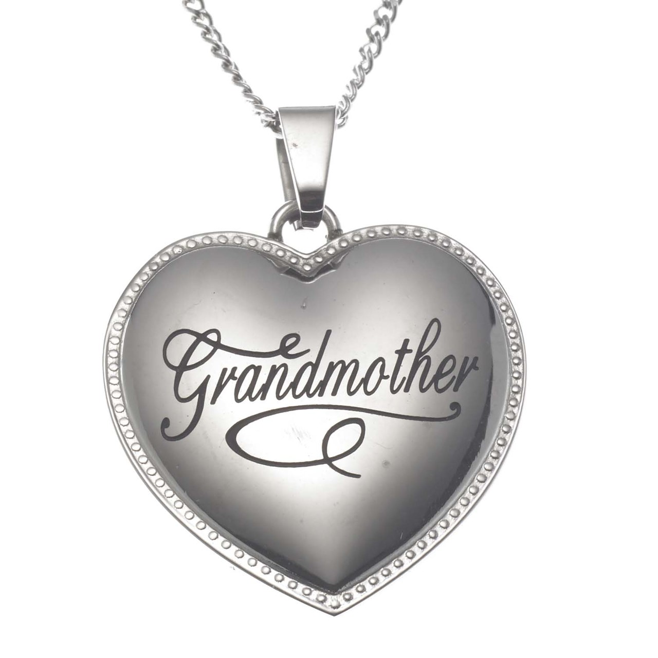 Grandmother Heart Pendant